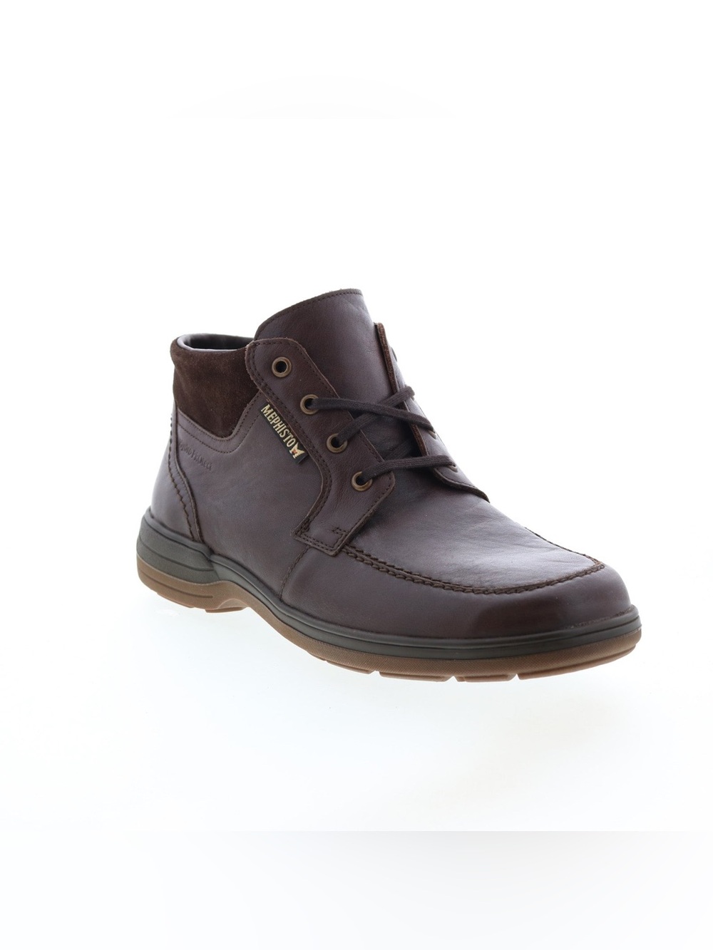 Mephisto Darwin Men’s Burgundy Leather Lace-Up Chukka Boots Size 10.5